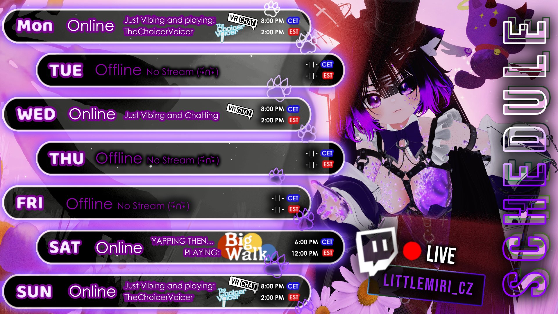 LittleMiri CZ banner