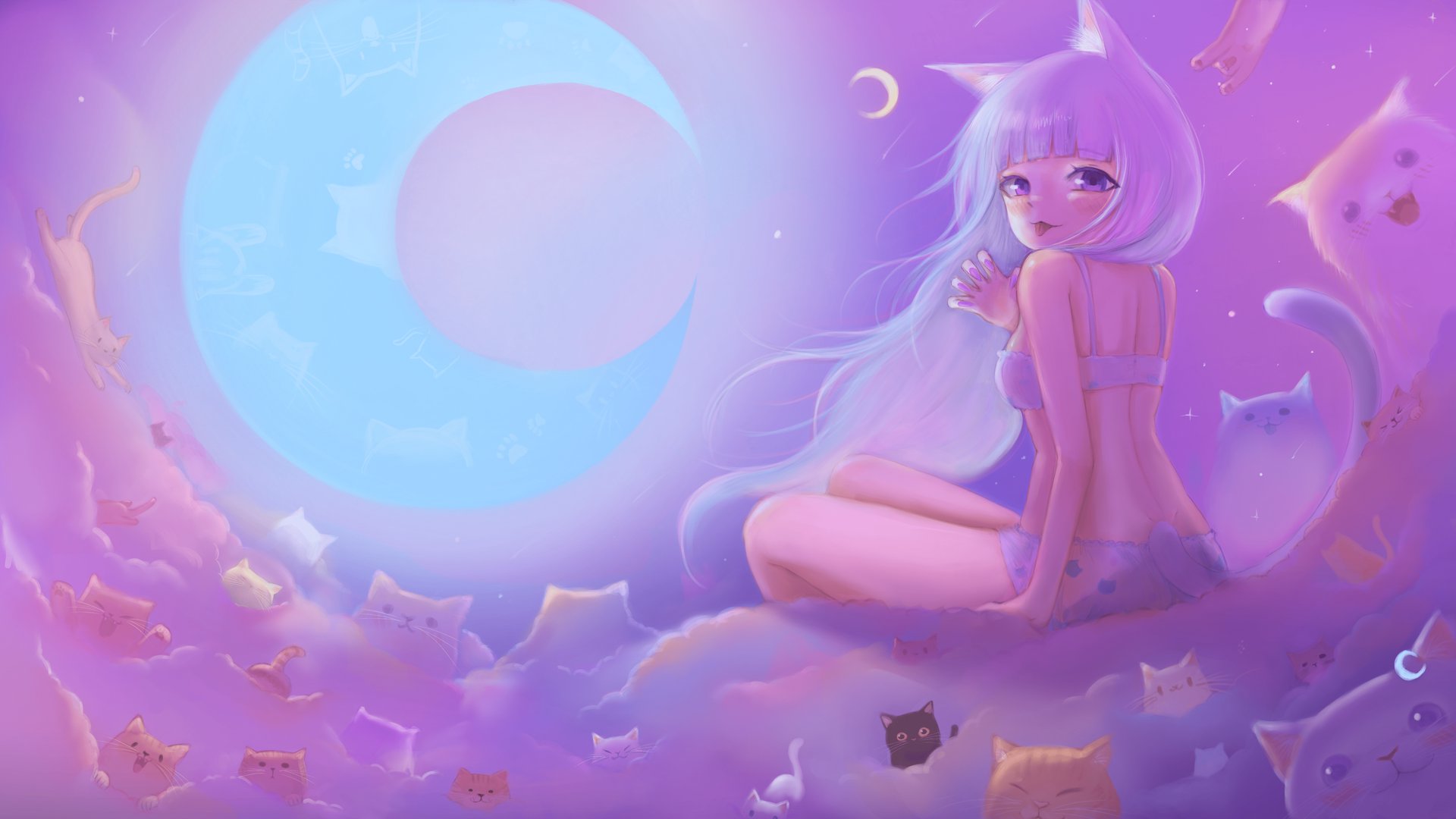 月下懶貓 banner