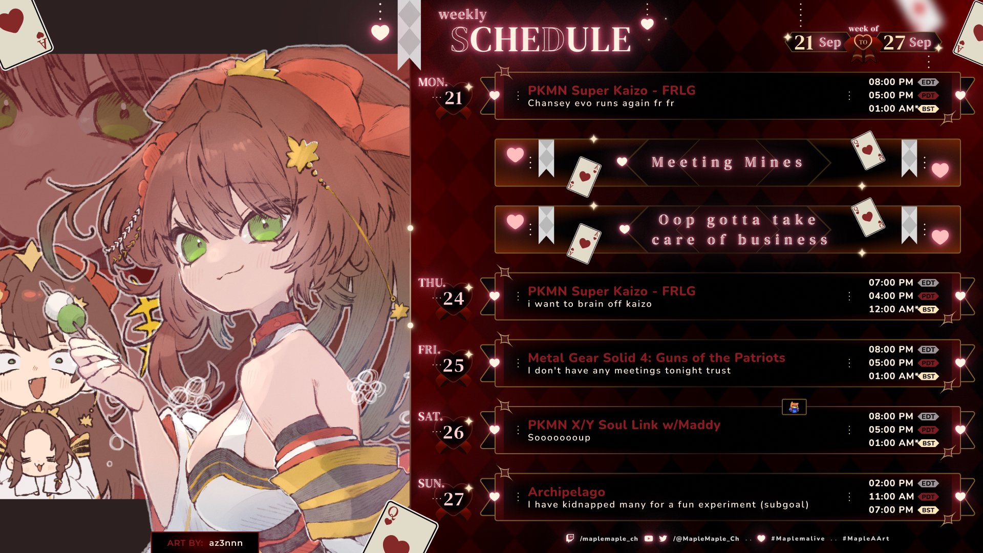 Maple banner