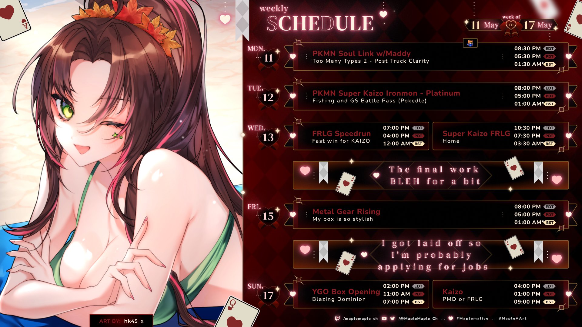 Maple banner