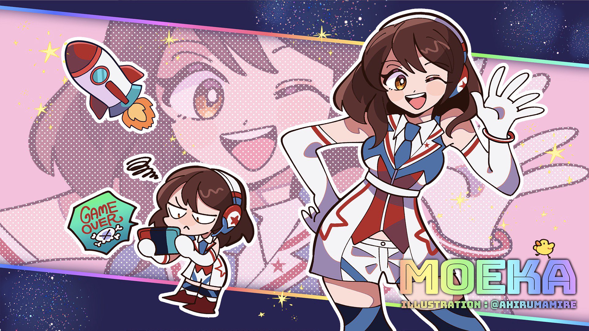 Moeka Hoshizora banner