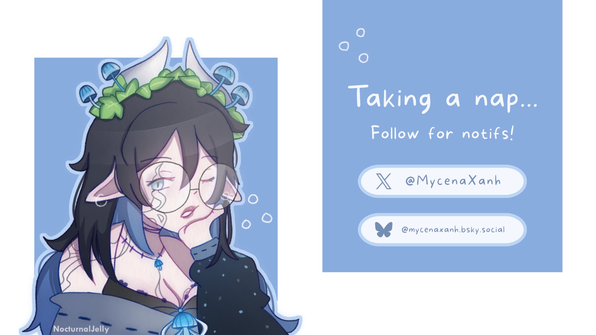 Mycena Xanh banner