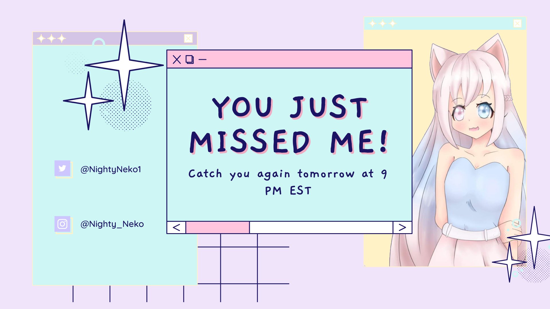 Nighty Neko banner