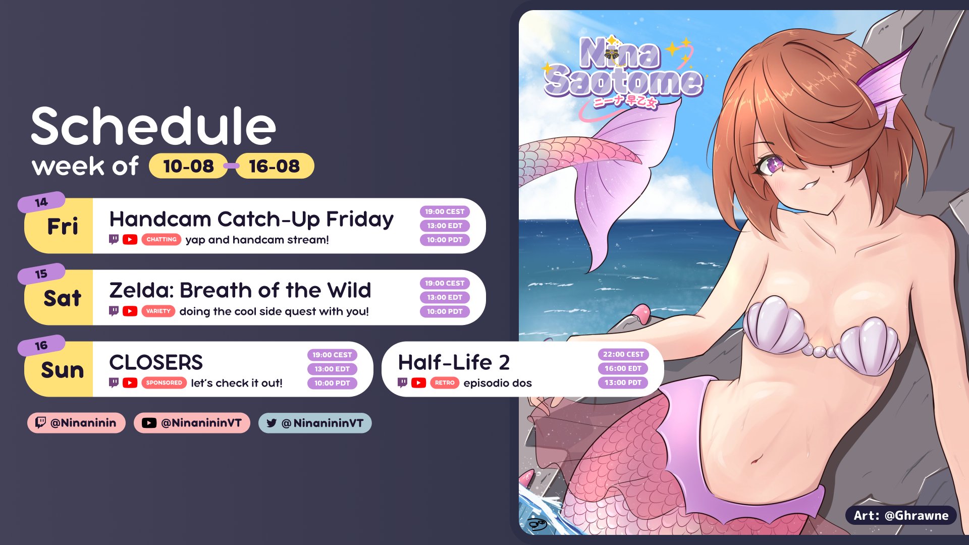 Nina Saotome banner