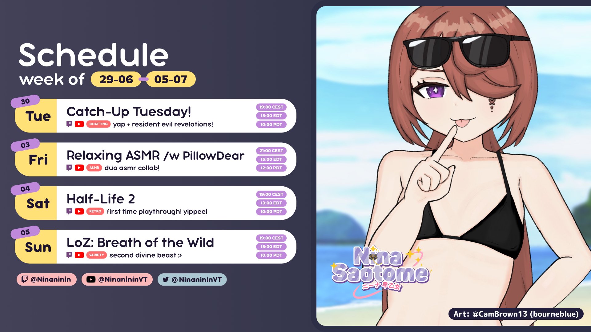 Nina Saotome banner