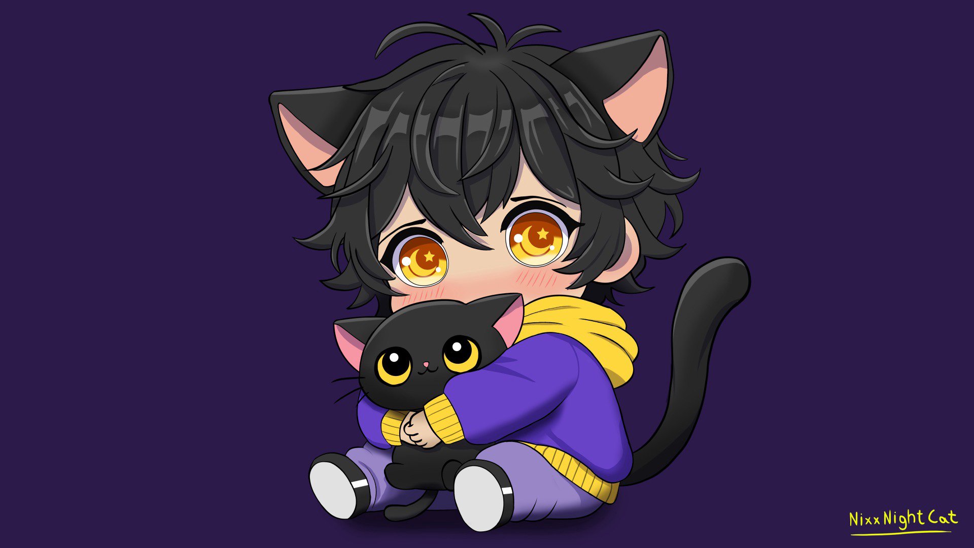 NixxNightCat banner