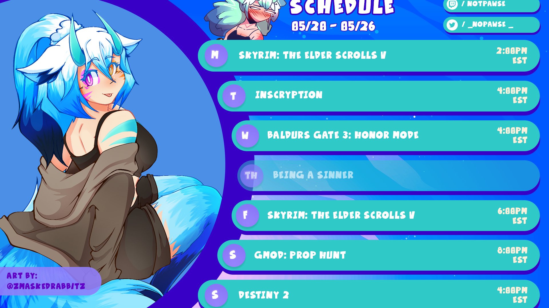 NotPawse banner