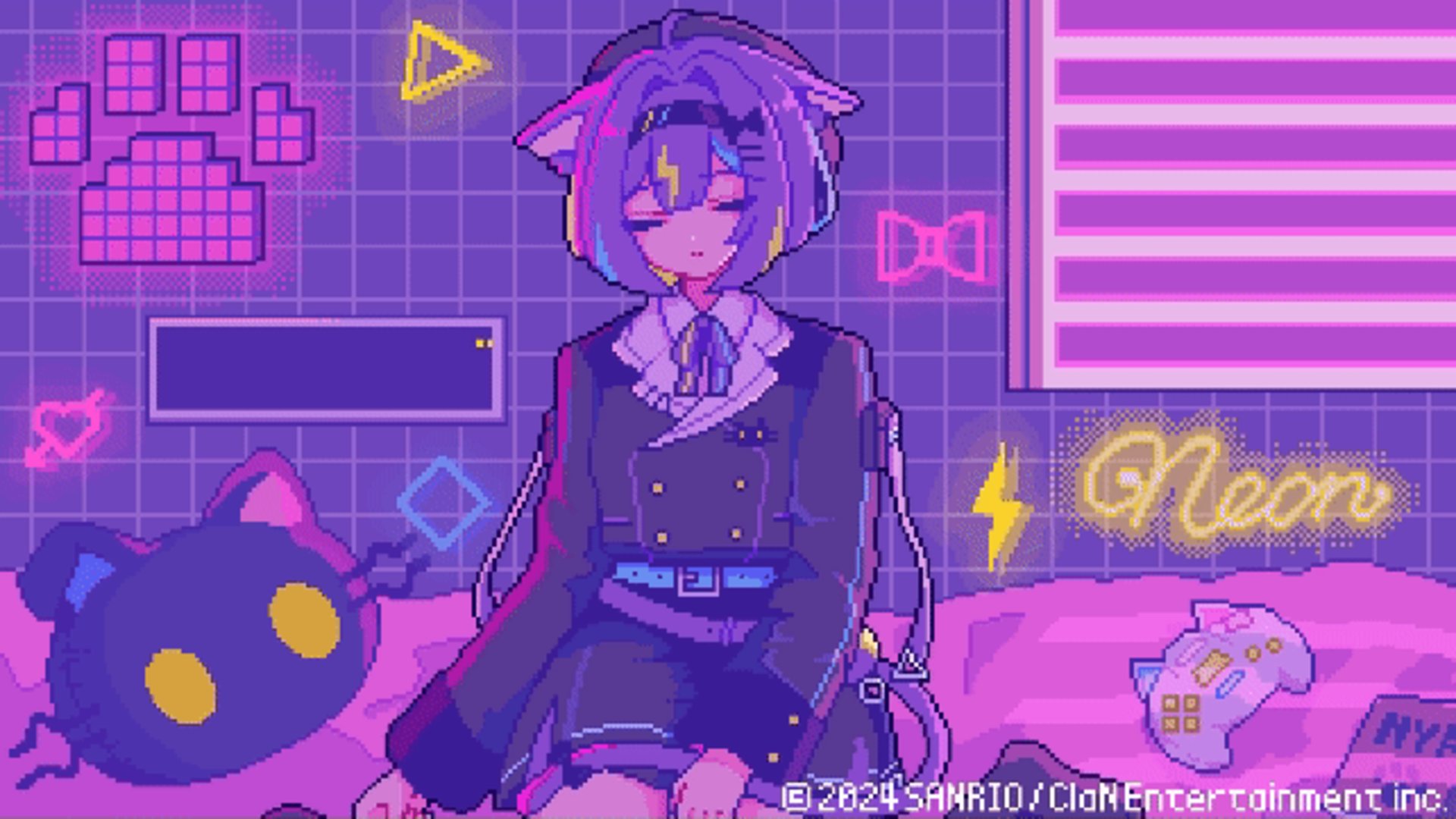 Nyamakage Neon banner