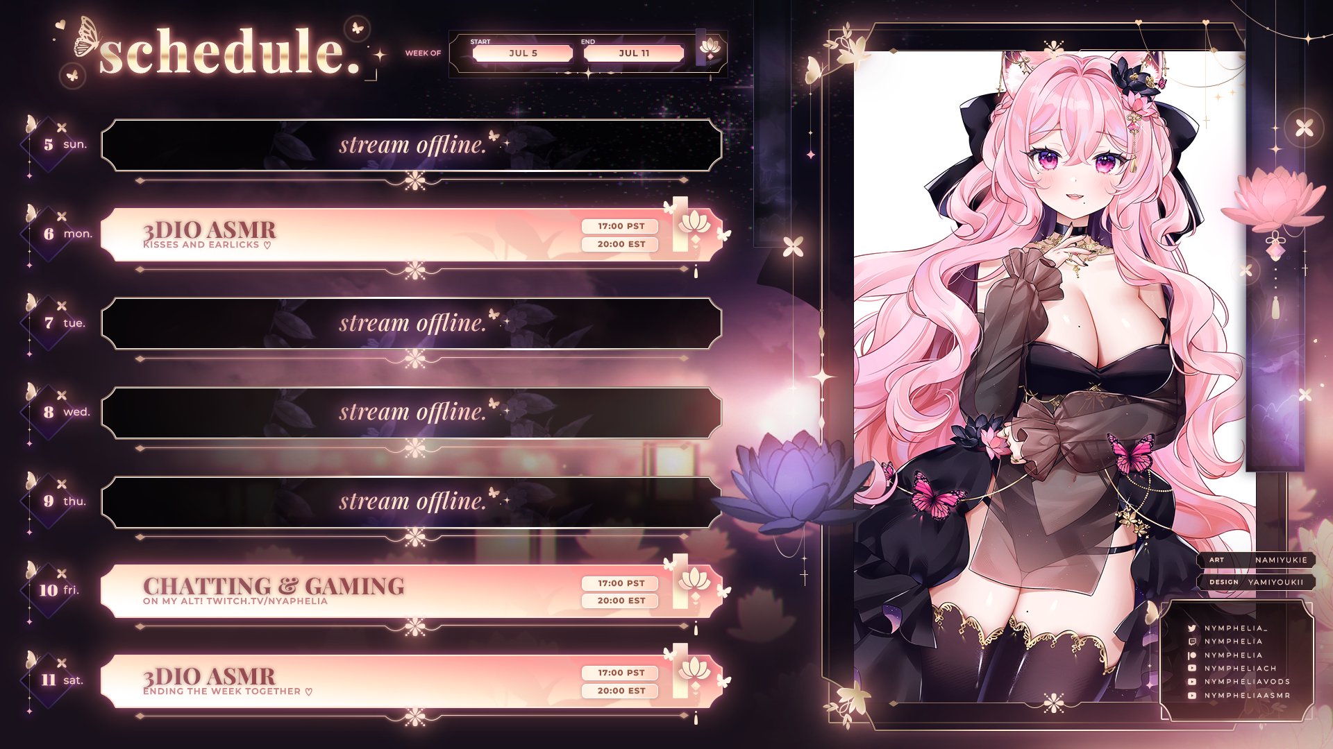 nymphelia banner
