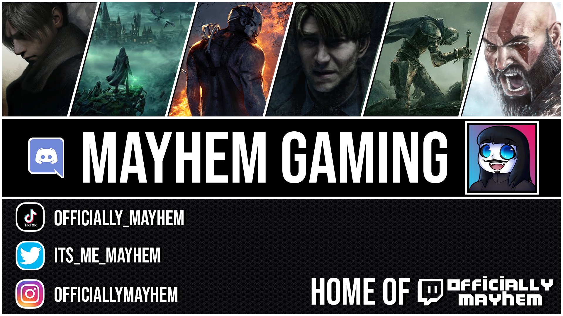 OfficiallyMayhem banner