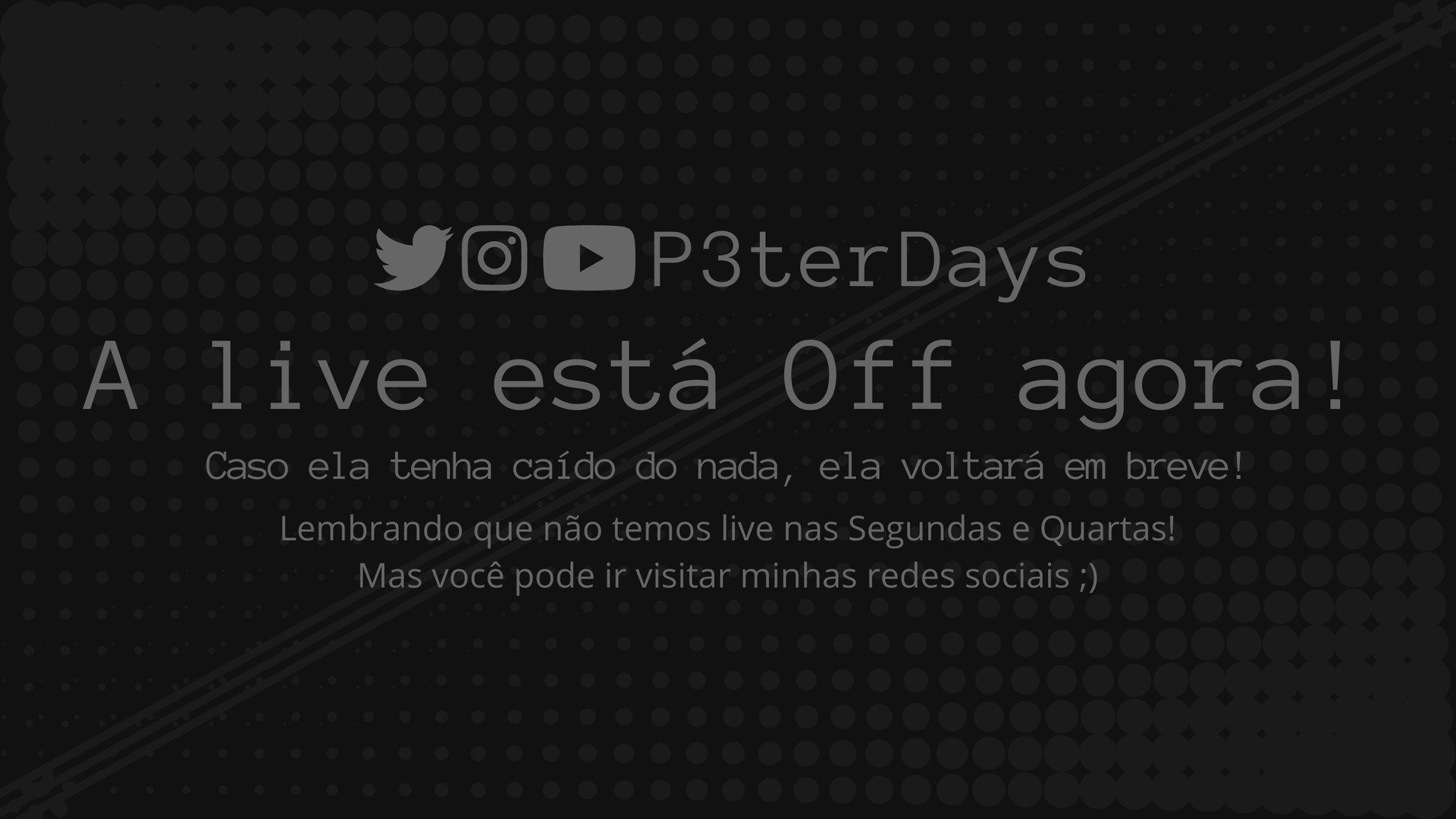 P3terDays banner