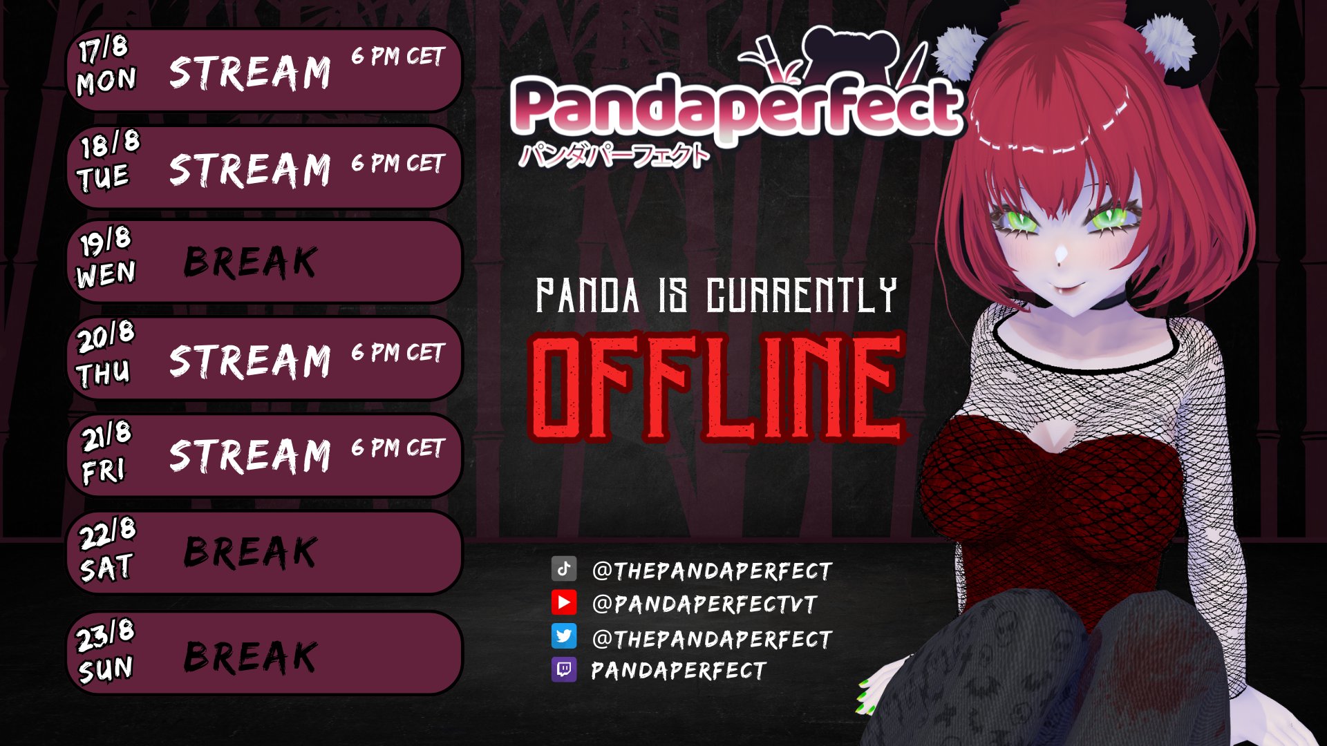 PandaPerfect banner