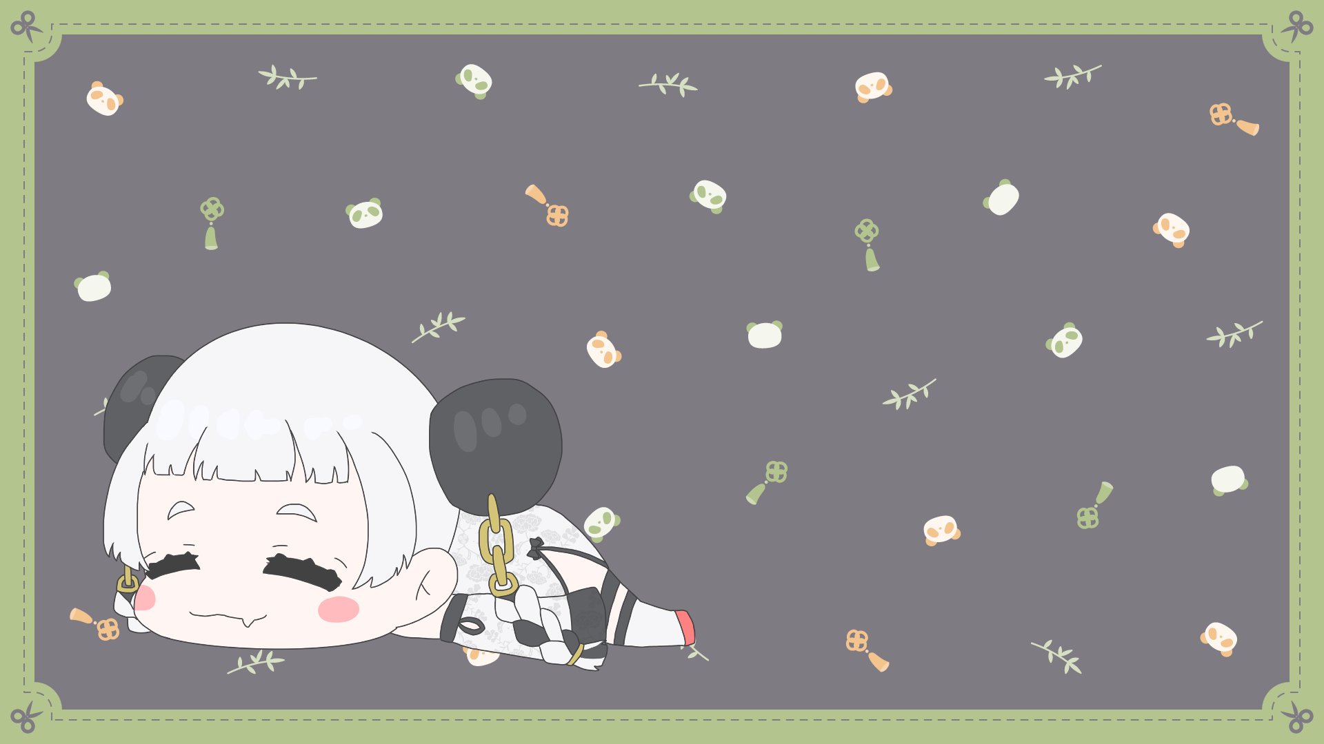 笹竹百桃 banner