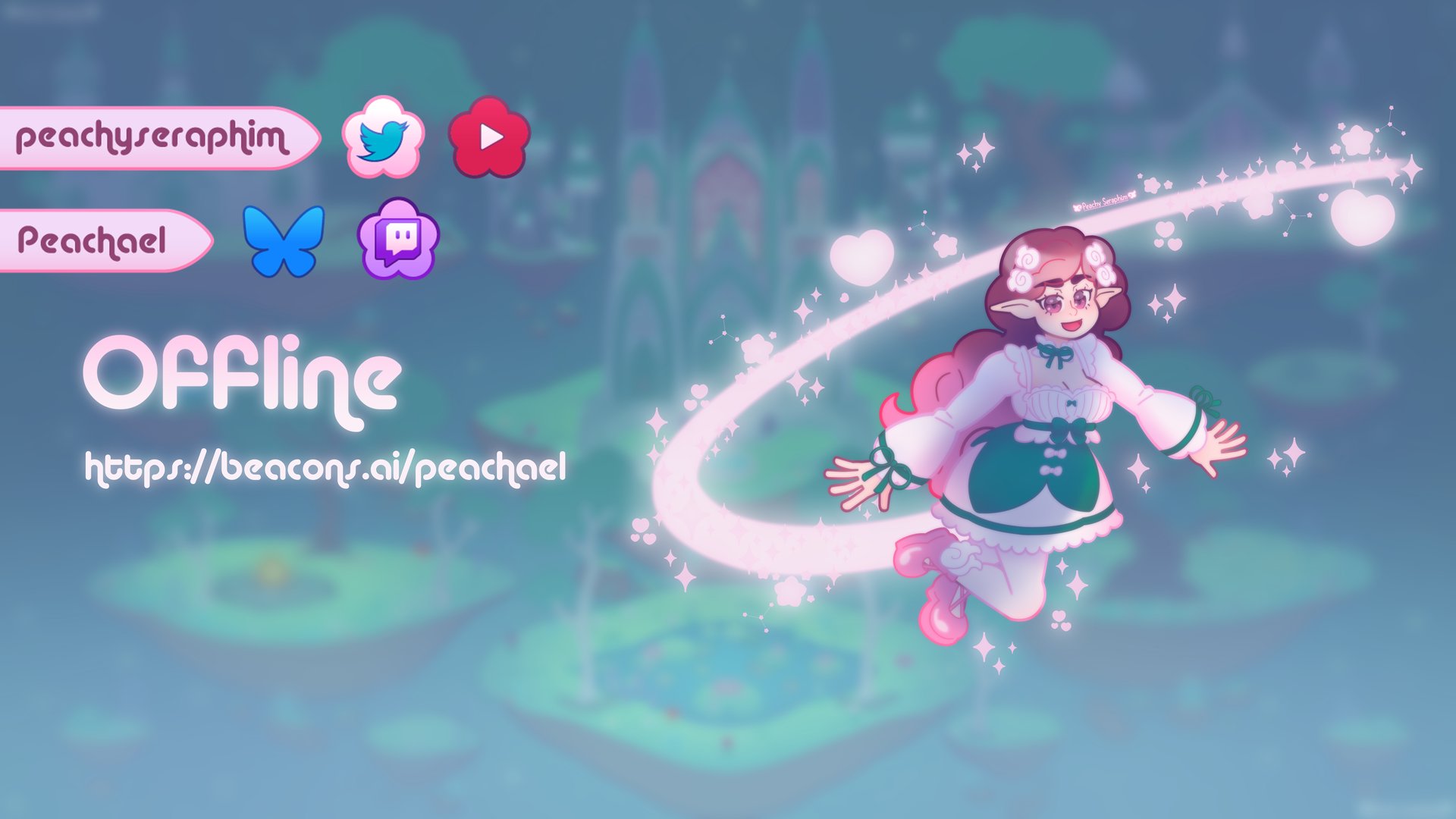 Peachael banner