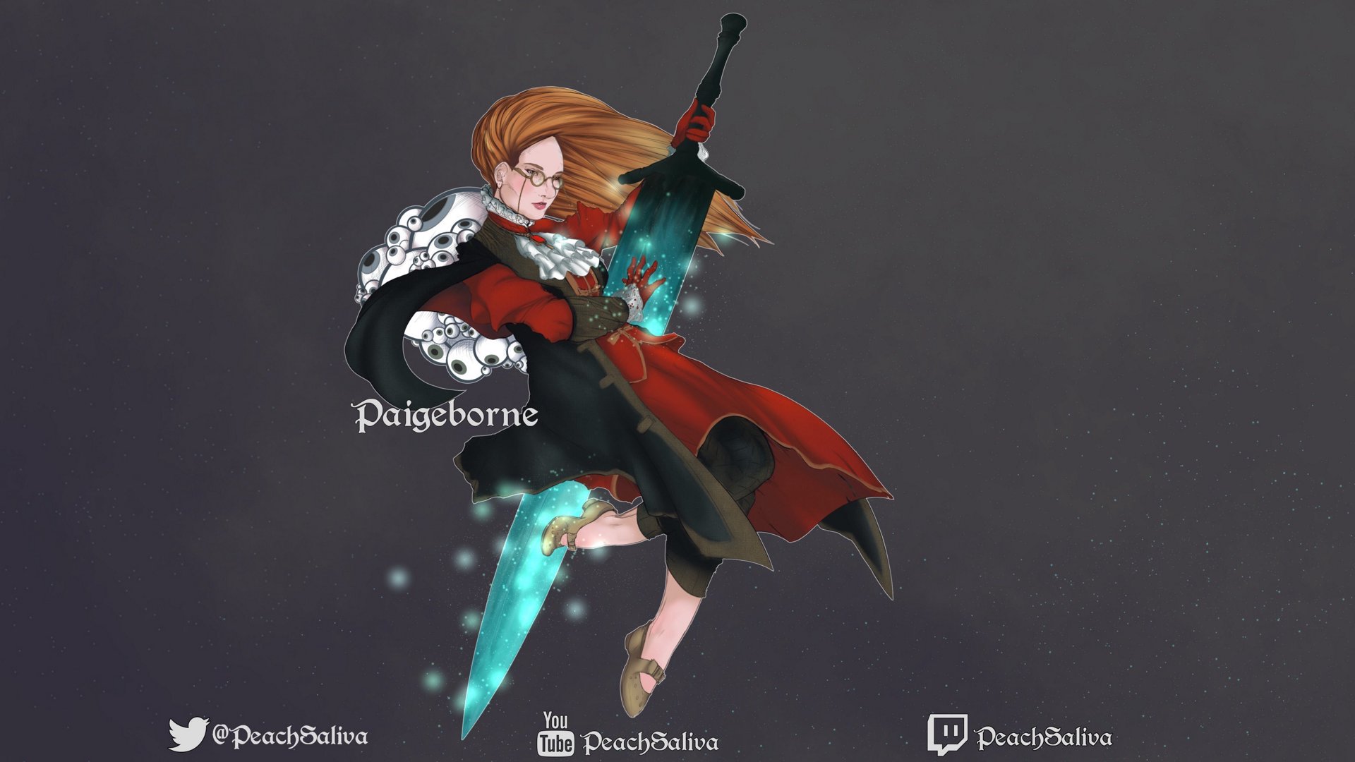 Peach Saliva banner