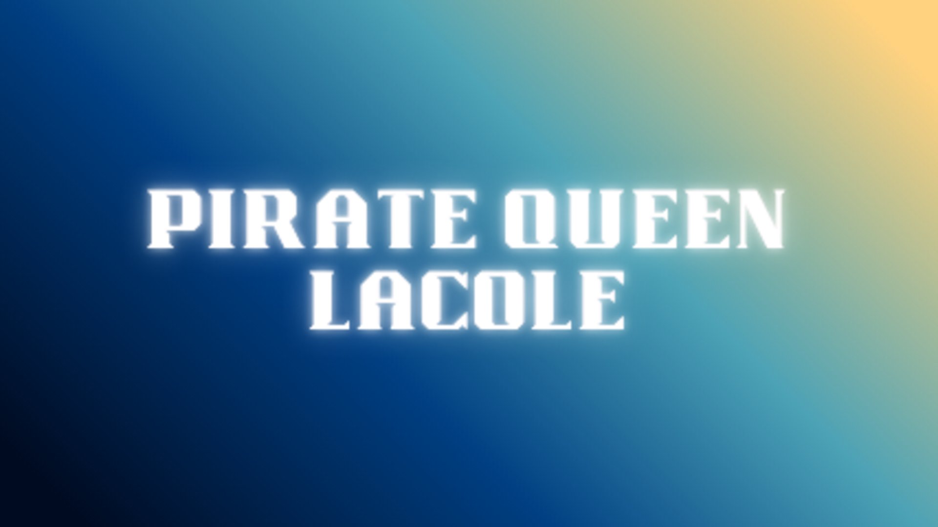 PirateQueenLacole banner
