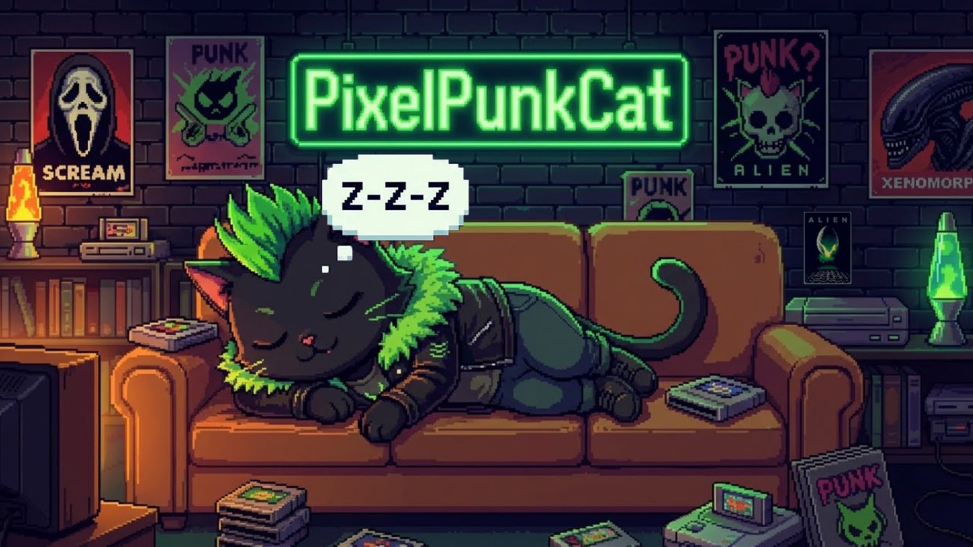 PixelPunkCat banner