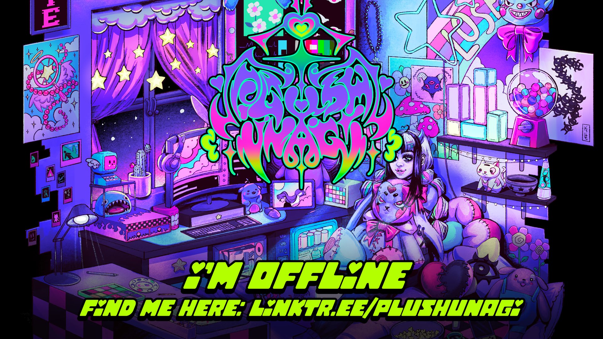 Plush banner