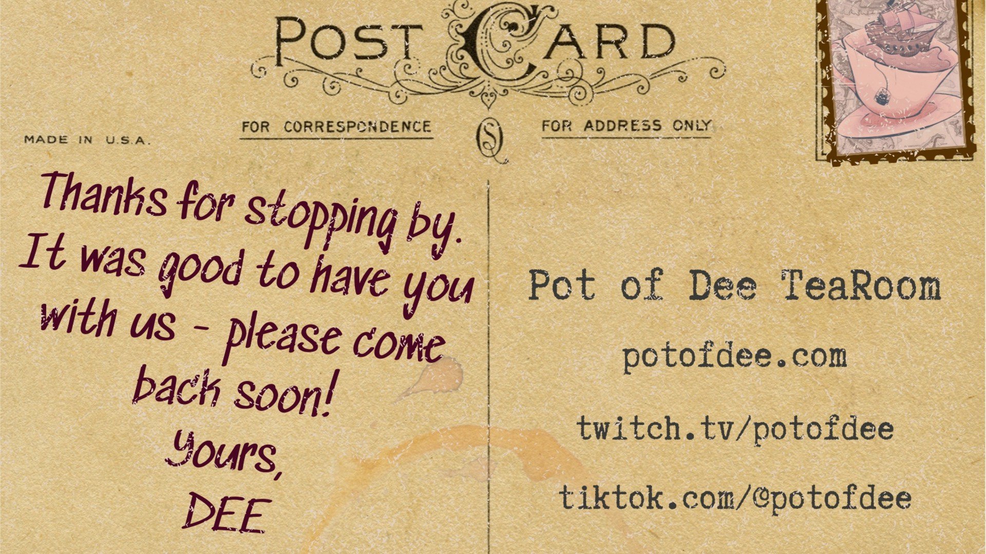 PotOfDee banner