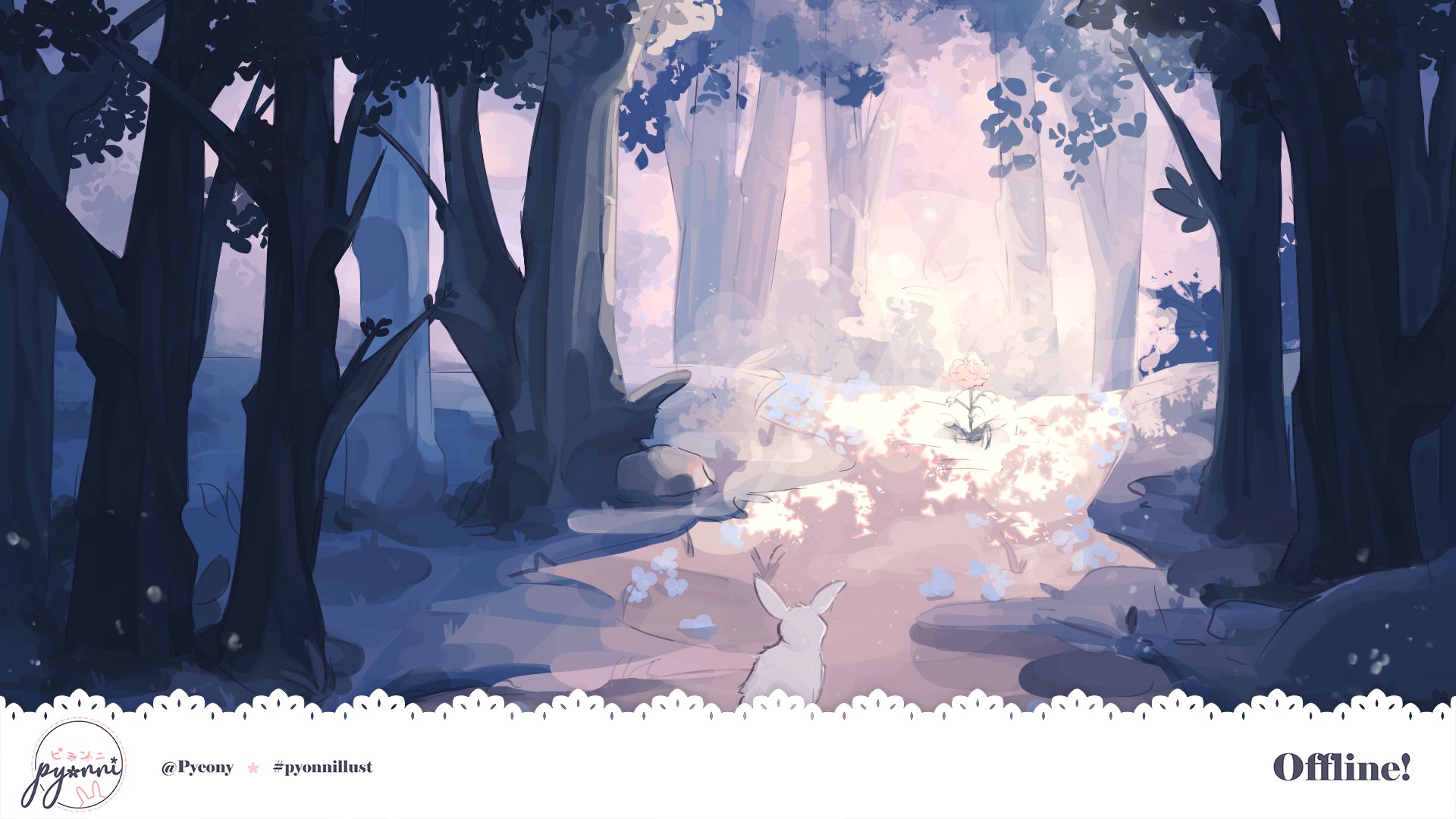 Pyeony banner