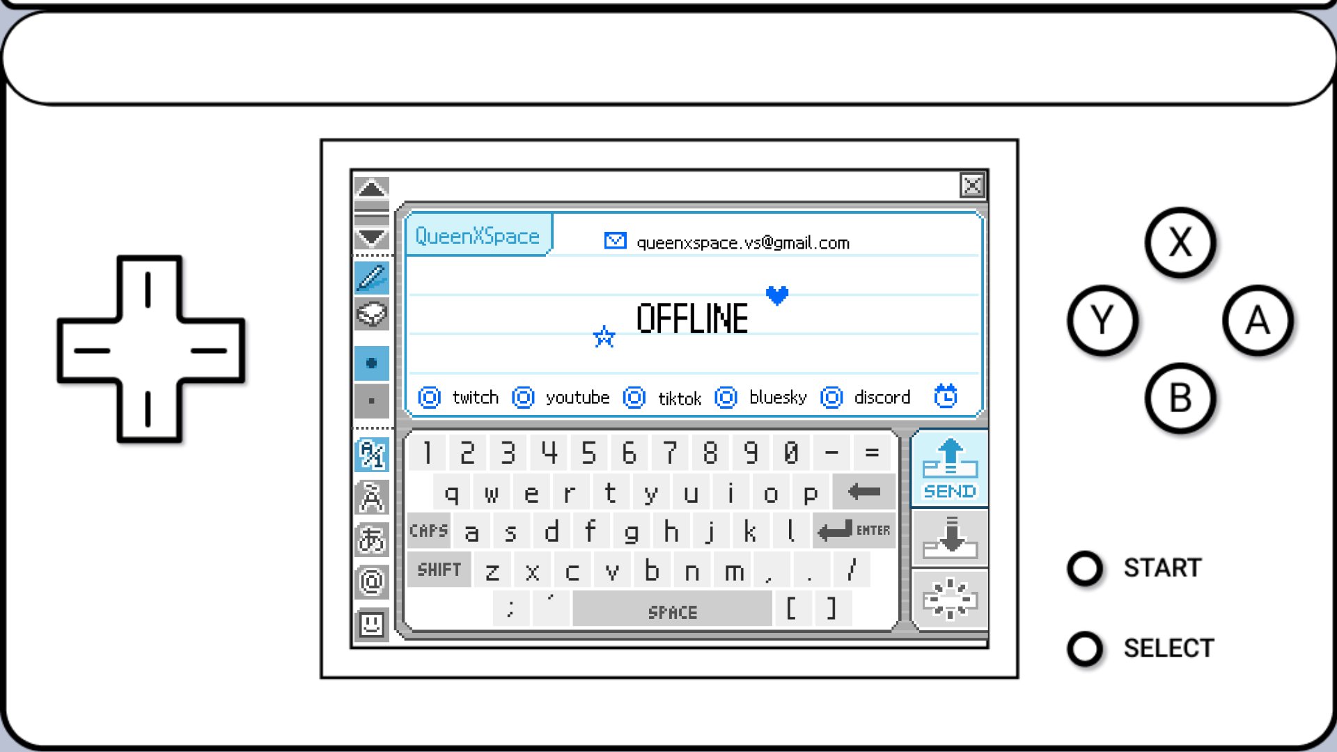QueenXSpace banner