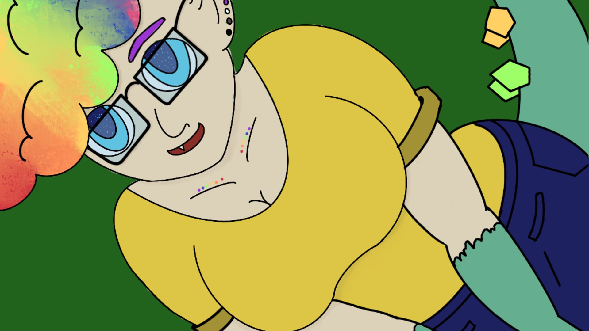 Rainbasaurus banner