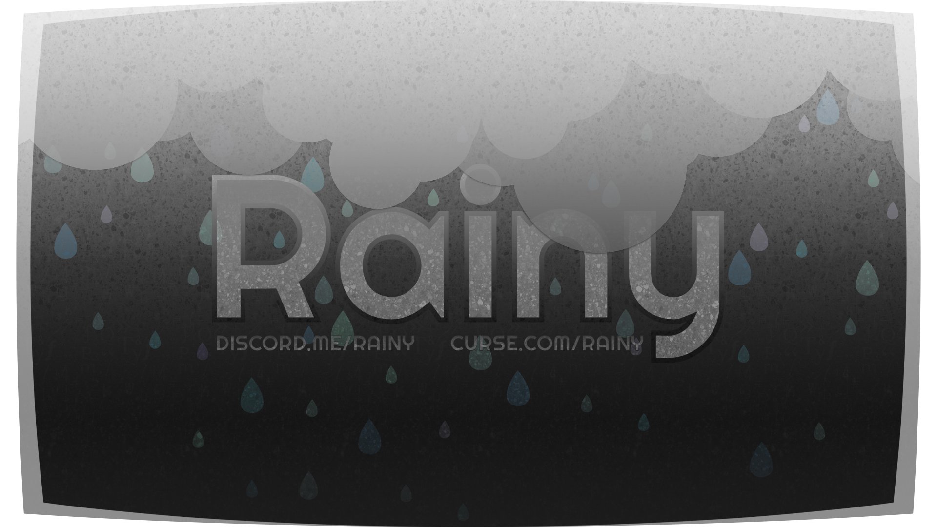 Rainy banner