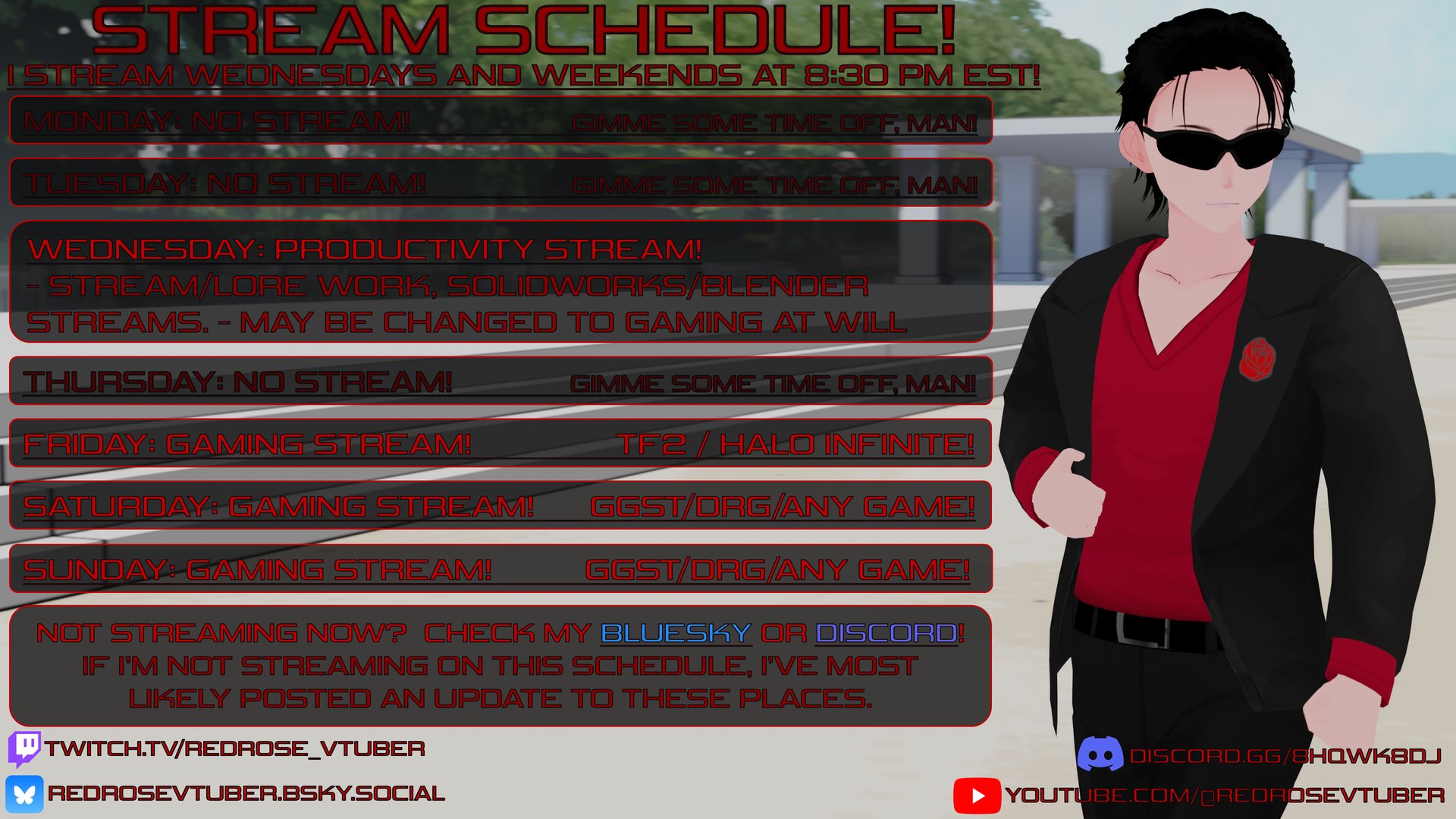 RedRose_Vtuber banner