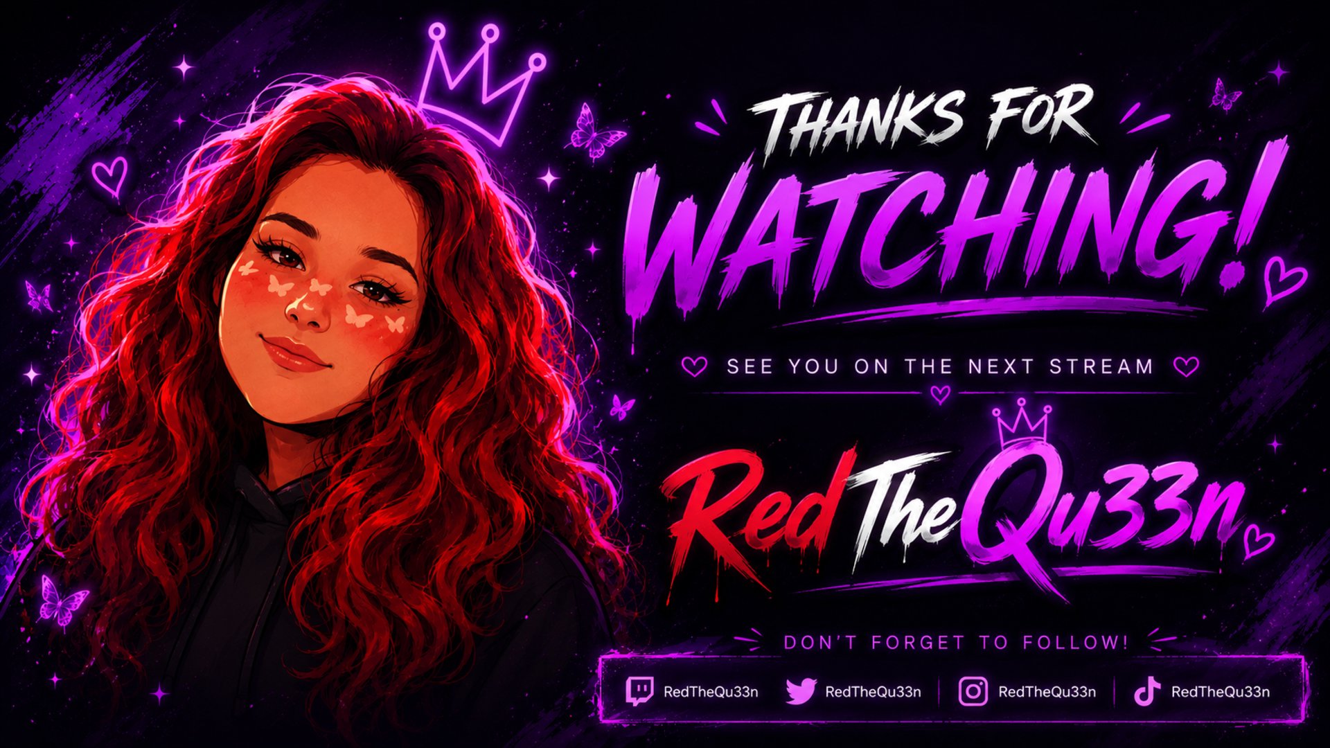 redthequ33n banner