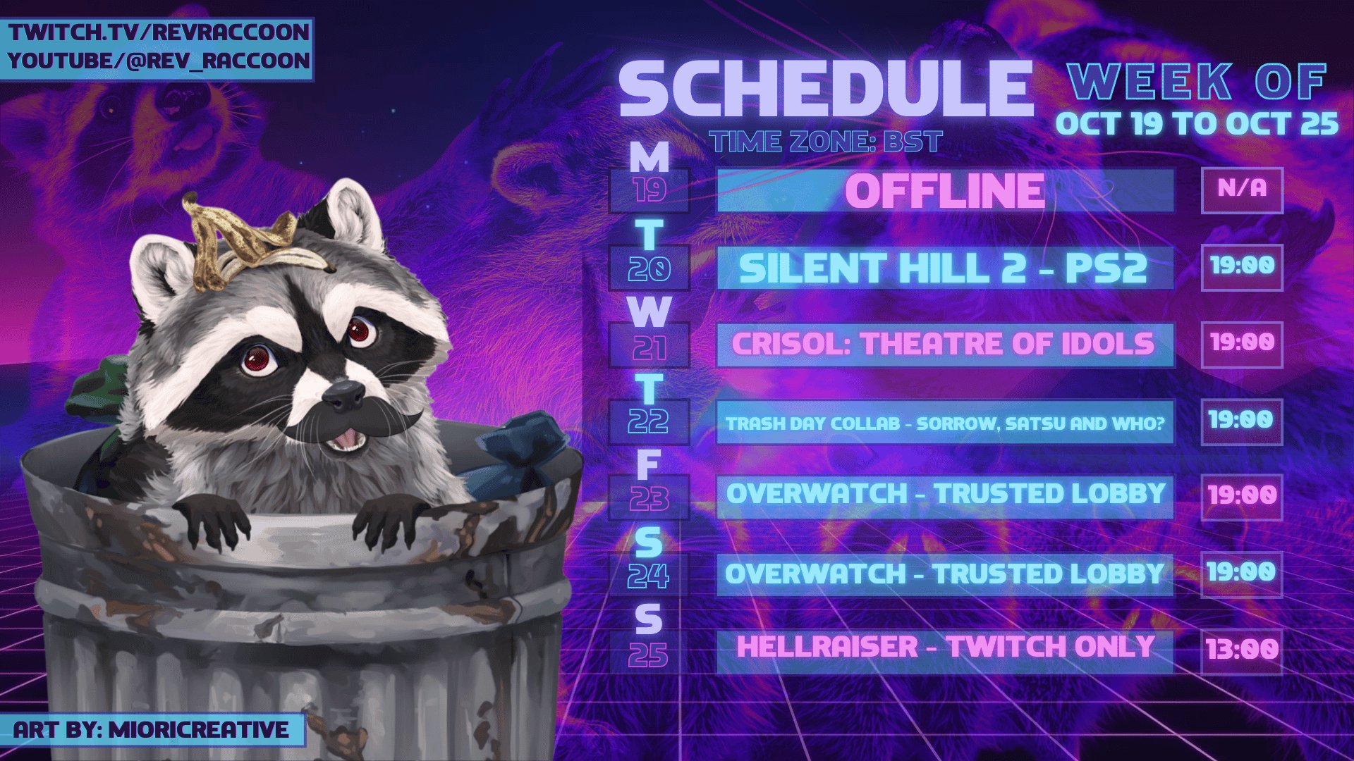 RevRaccoon banner