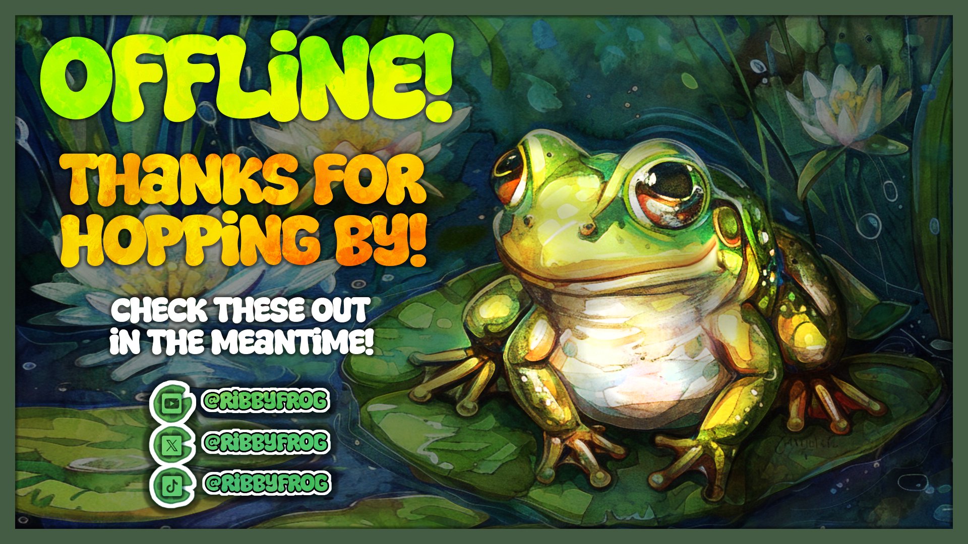 RibbyFrog banner