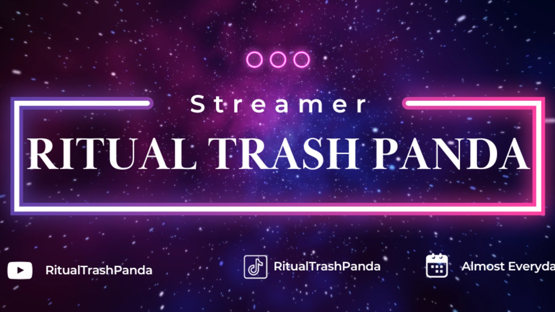 RitualTrashPanda banner