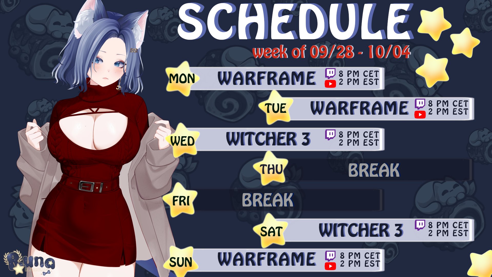 RunaBlueRuna banner