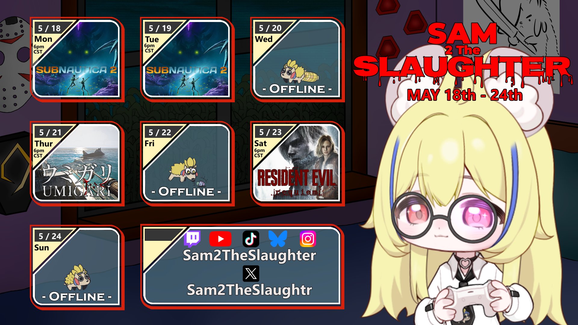 Sam2TheSlaughter banner