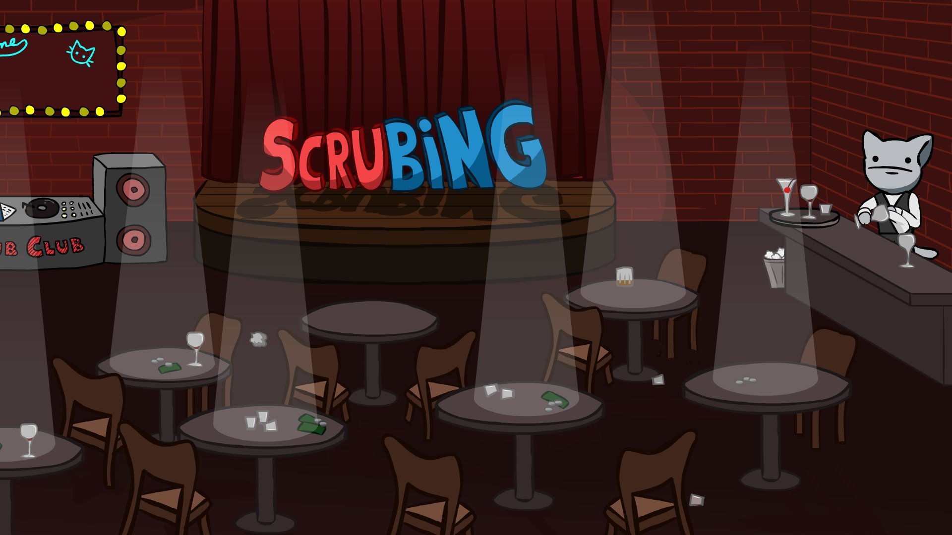 Scrubing banner