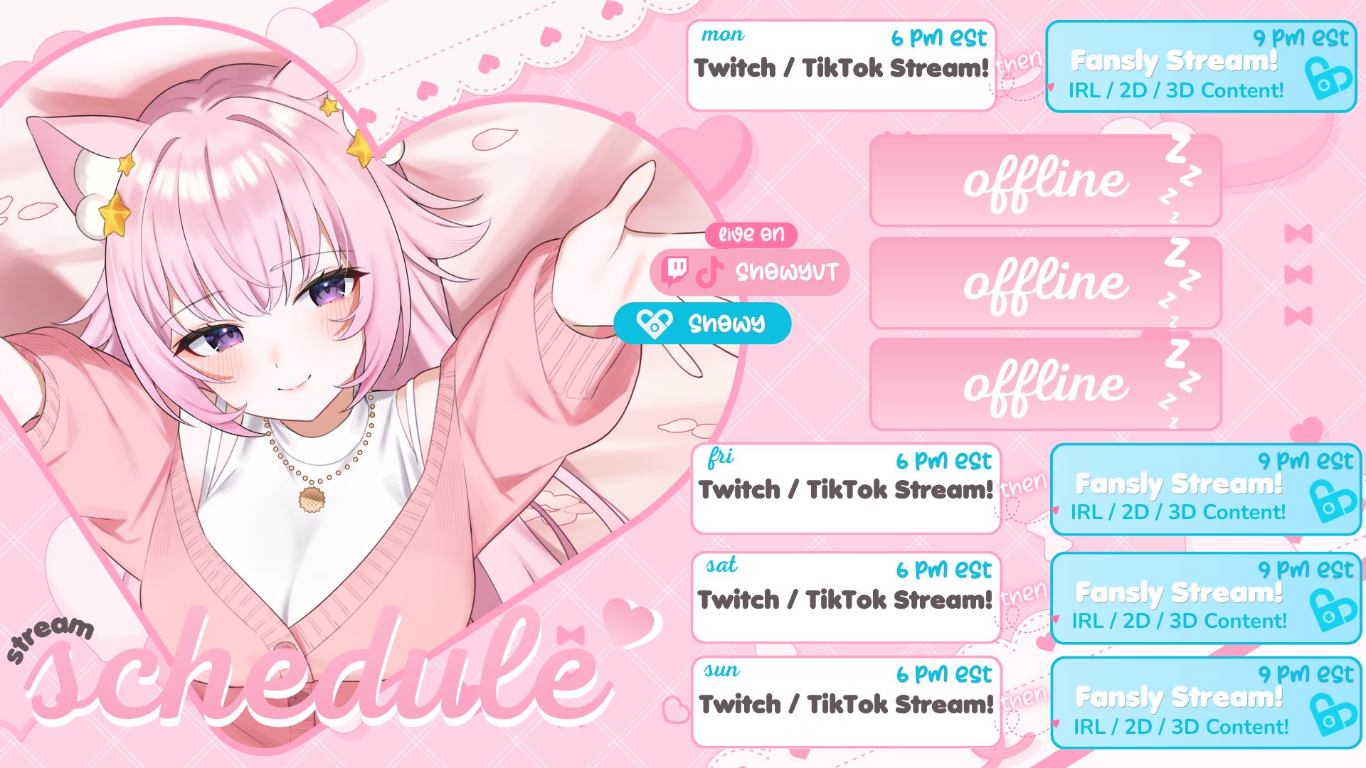 Showy banner