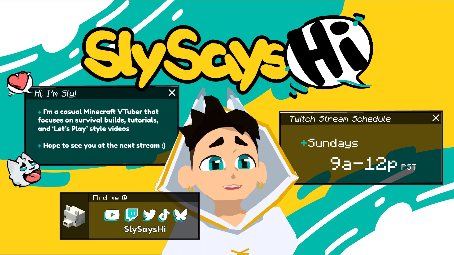 SlySaysHi banner