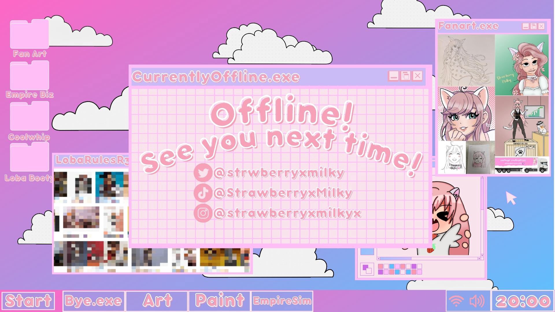 StrawberryxMilky banner