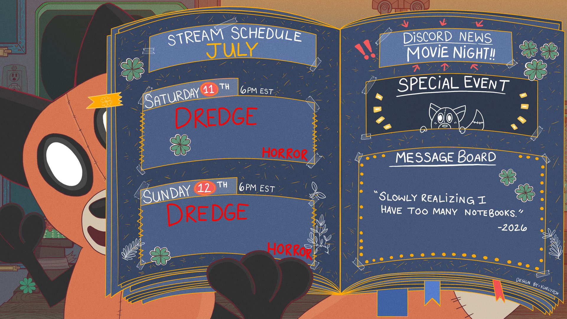 TheKurlyFox banner