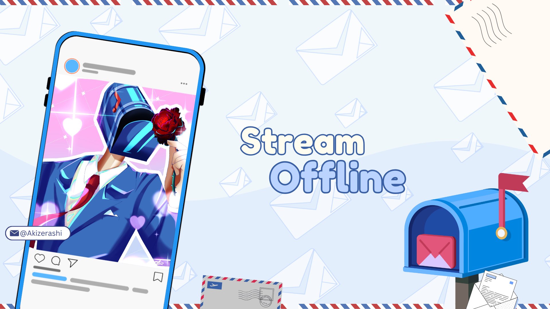 The Mailbox Vtuber banner