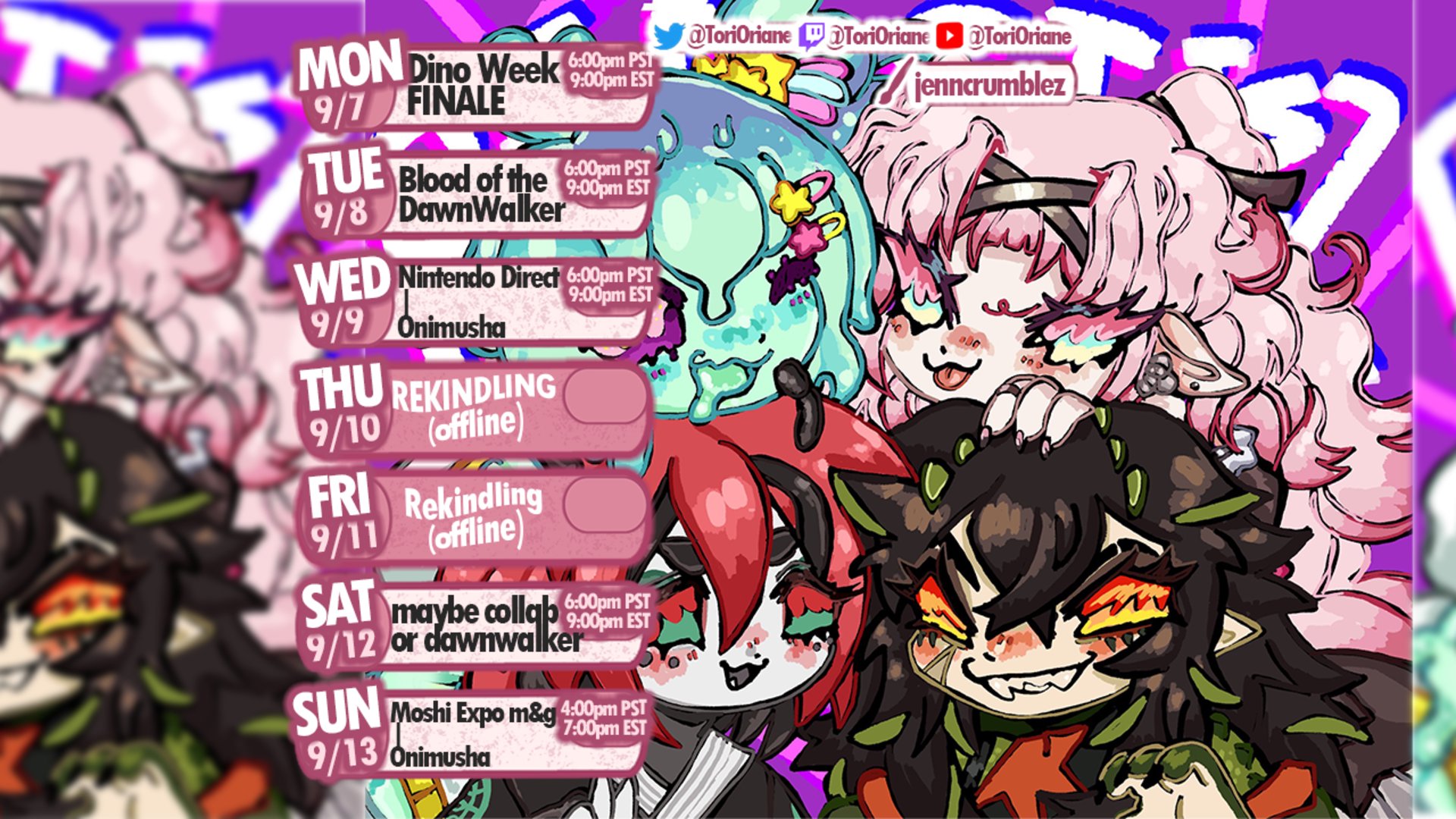 Tori Oriane banner