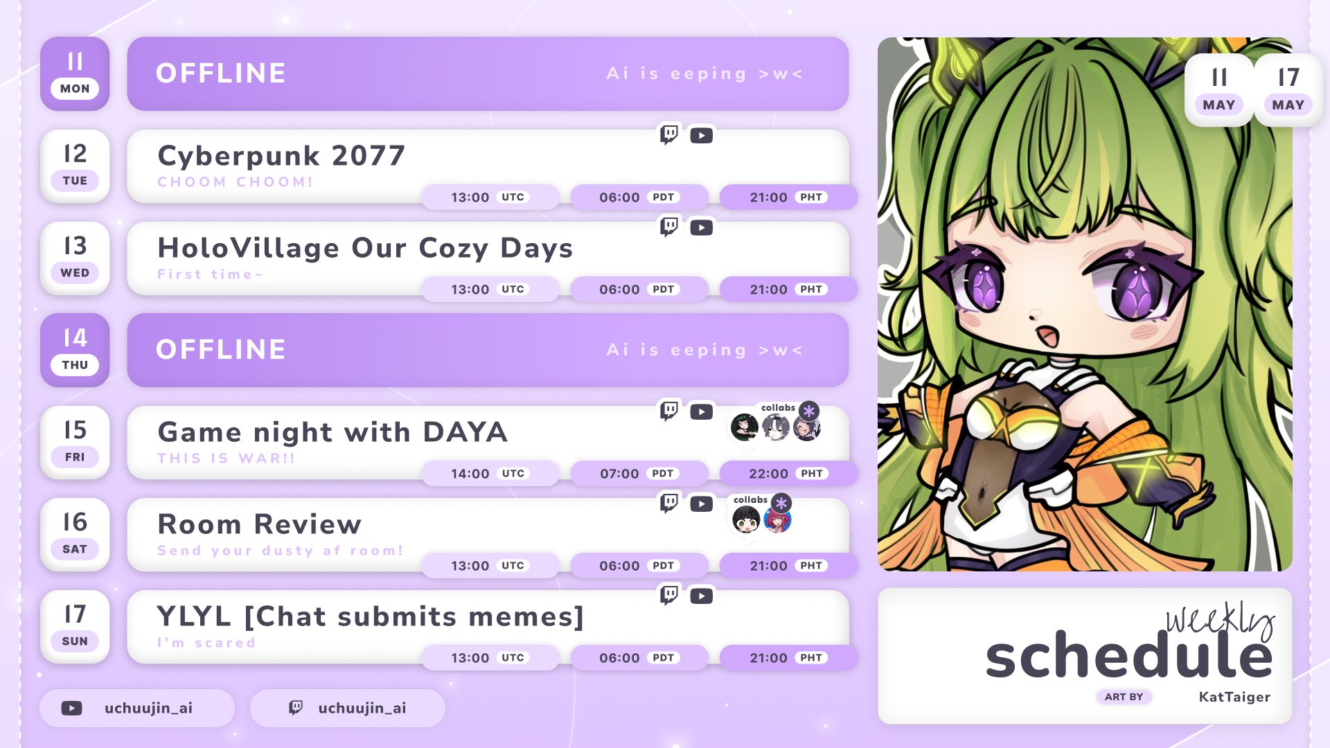 Uchuujin Ai banner
