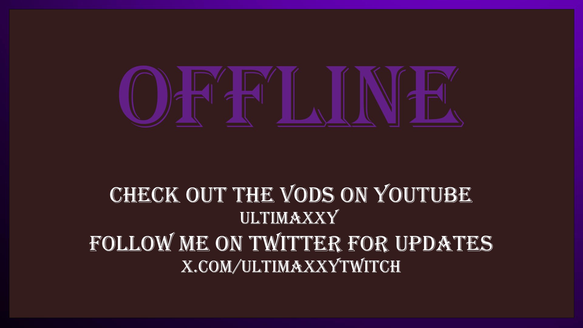 ultimaxxy banner