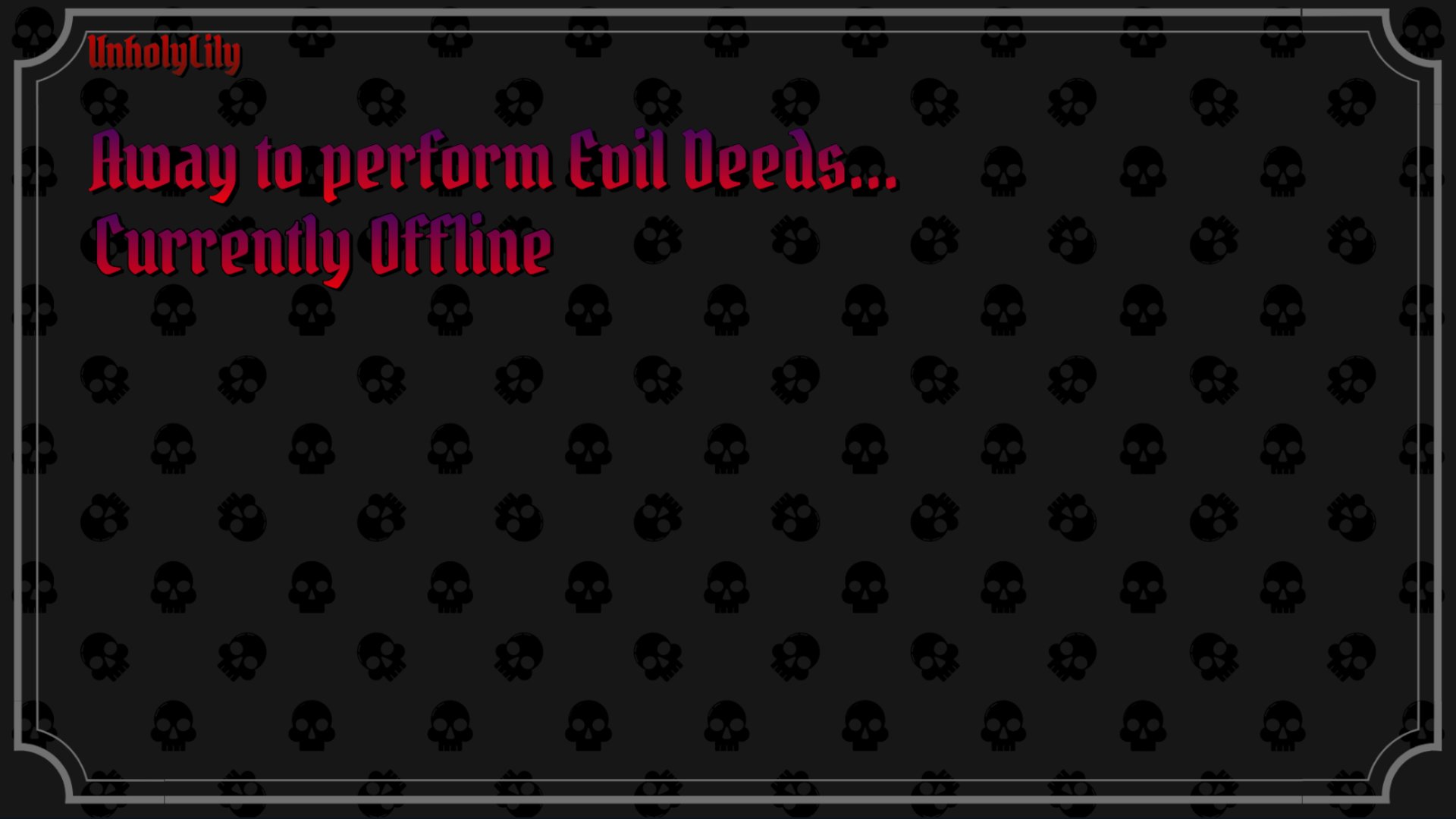 UnholyLily banner