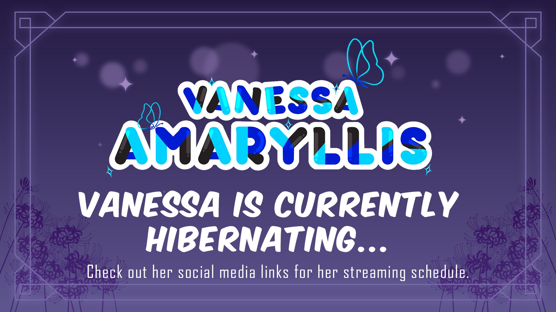 Vanessa Amaryllis banner