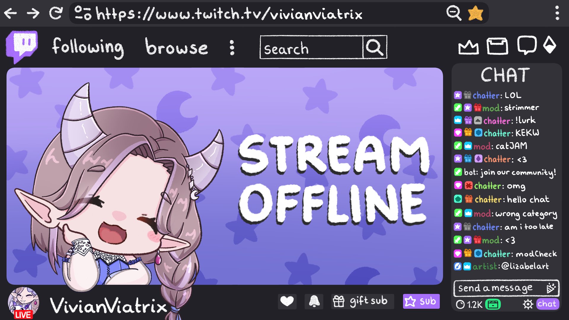 VivianViatrix banner