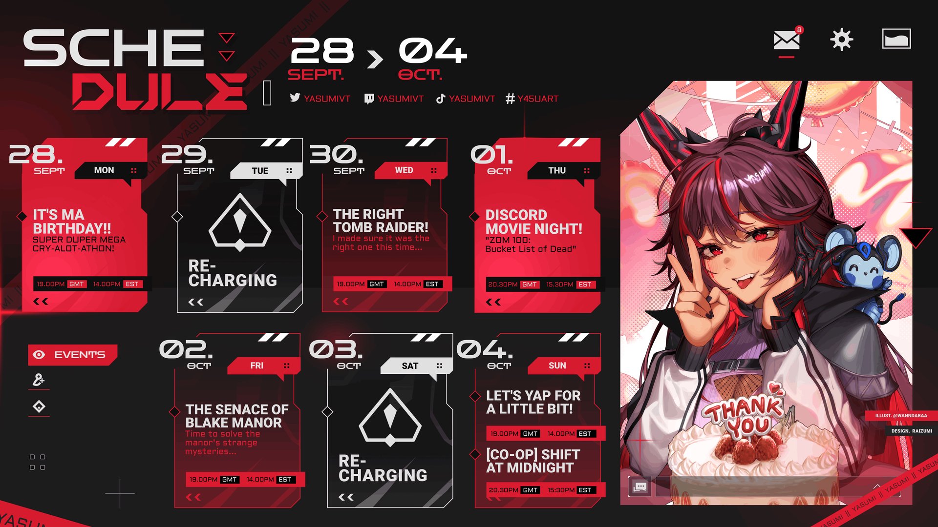 Yasumi banner