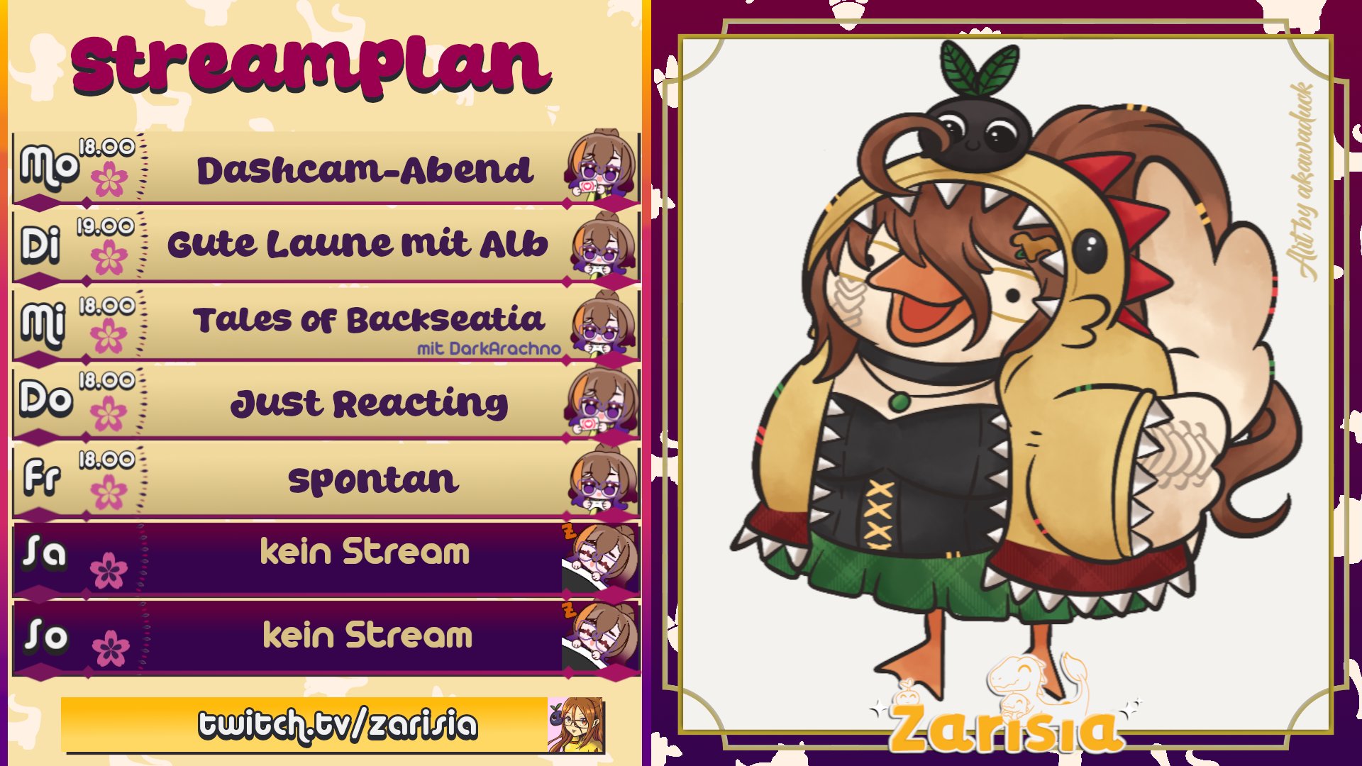Zarisia banner