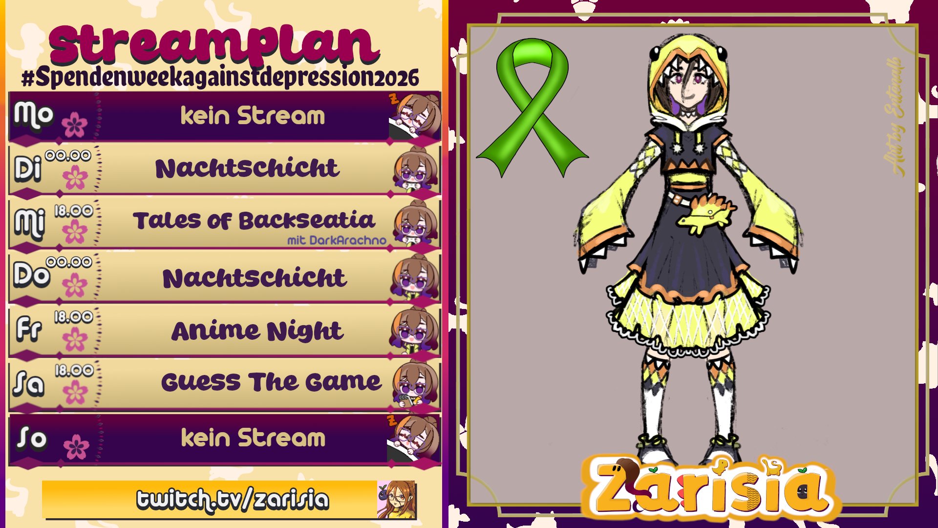 Zarisia banner