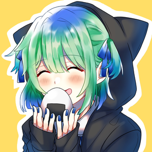 黒猫おにぎり